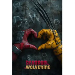 ALAYRA Deadpool & Wolverine 2024 Movie Poster Home Decor 11x17", Unframed 01