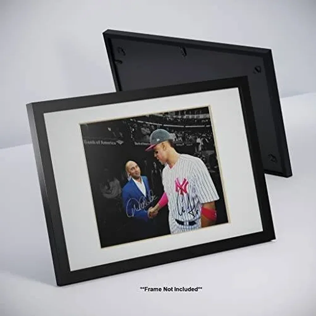 ALAYRA Derek Jeter Aaron Judge Signed Photo Autograph Print Wall Art Home Decor 01 - Image 2