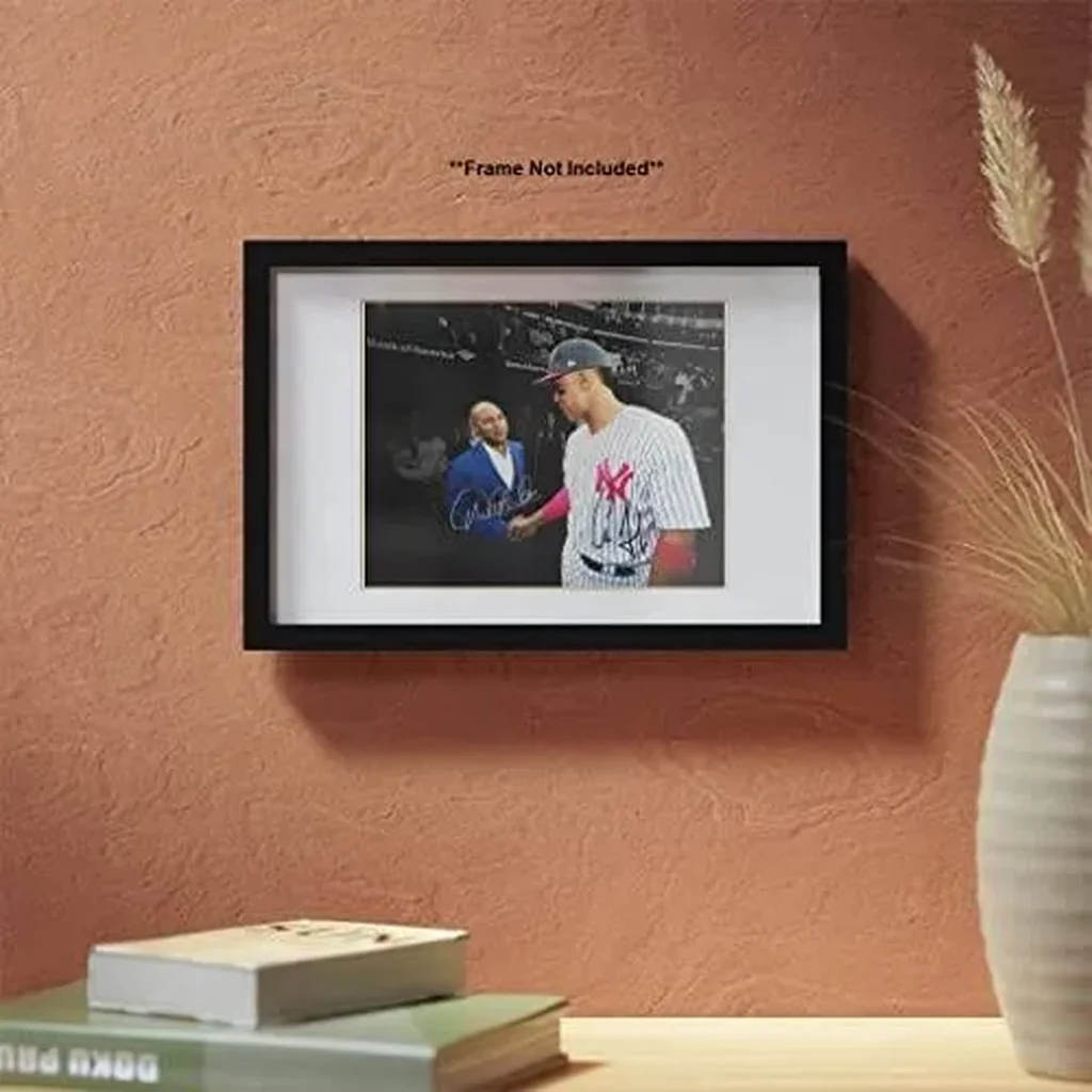 ALAYRA Derek Jeter Aaron Judge Signed Photo Autograph Print Wall Art Home Decor 01 - Image 3