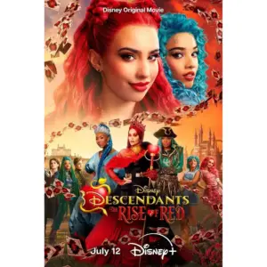 ALAYRA Descendants - The Rise of Red TV Series Posters for Boys & Girls Decor Wall Art Poster 11x17", Unframed 01
