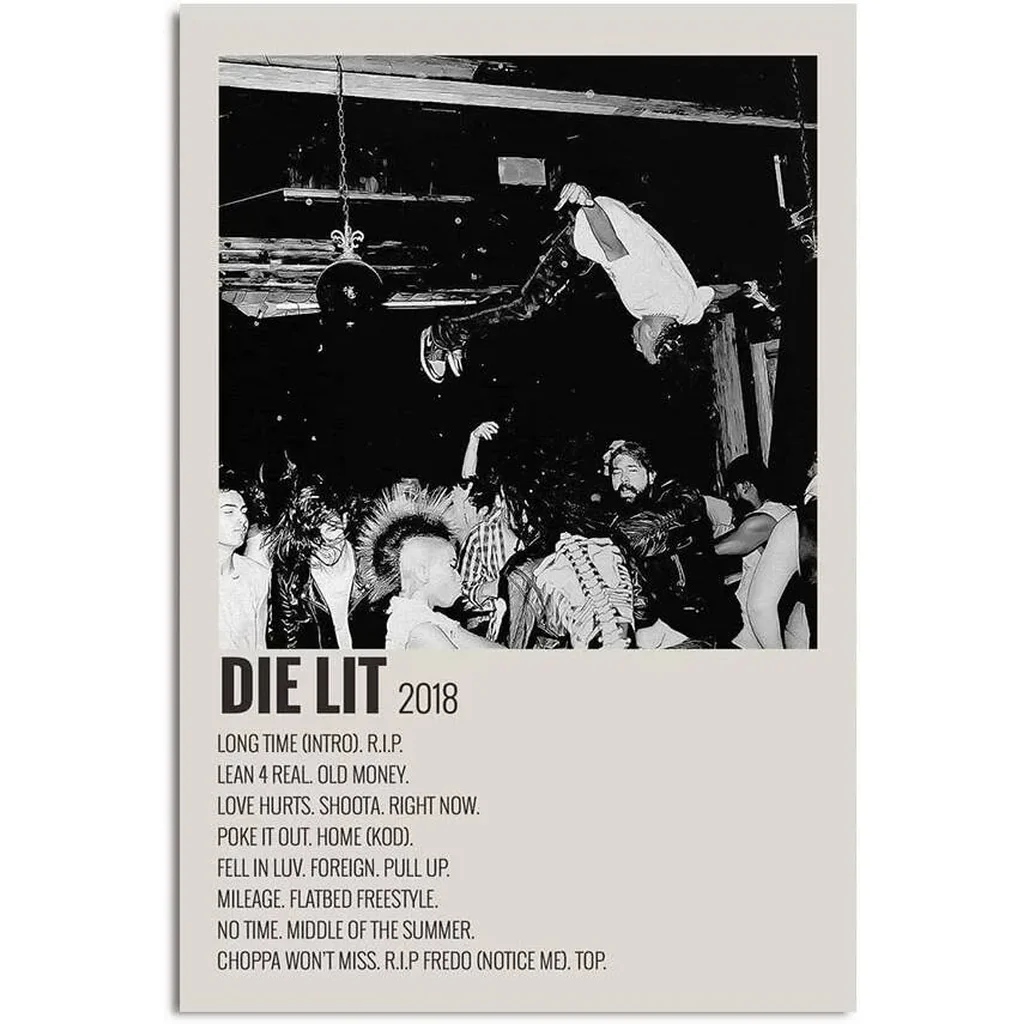 ALAYRA Die Lit Poster Carti Posters Album Aesthetics room decor 16x24 inch 40.6x60.9cm Unframe 01