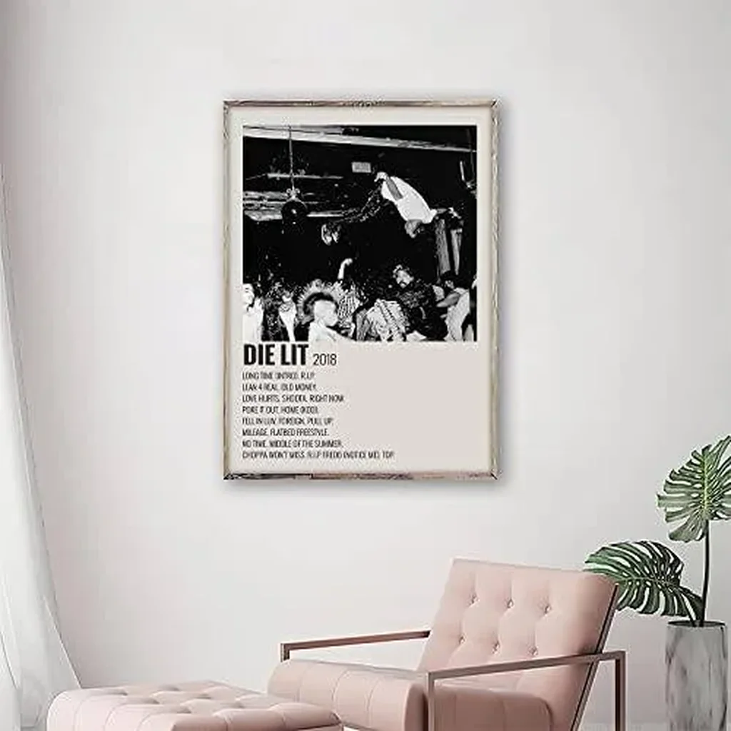 ALAYRA Die Lit Poster Carti Posters Album Aesthetics room decor 16x24 inch 40.6x60.9cm Unframe 01 - Image 2