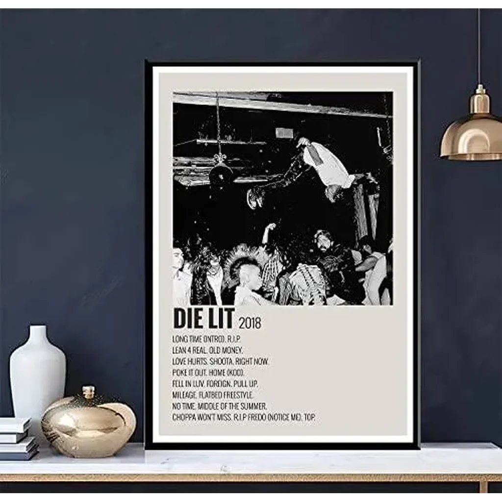 ALAYRA Die Lit Poster Carti Posters Album Aesthetics room decor 16x24 inch 40.6x60.9cm Unframe 01 - Image 3