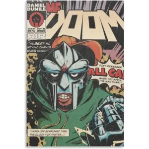 ALAYRA Doom Retro Posters & Prints on Canvas Wall Art Poster for Room Decor Unframe 12x18inch(30x45cm) 01