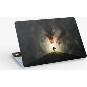ALAYRA Dragons Dogma 2 Game, Laptop Skin Sticker Decal, 13.3 14 15 15.4 15.6 Inch Laptop Universal Vinyl Skin Sticker Cover, Dustproof, Waterproof, Decal Protector With Free 2 Wrist Pads 01