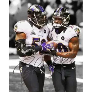 ALAYRA Ed Reed Ray Lewis Signed Photo Autograph Print Wall Art Home Decor 01