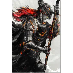 ALAYRA Elden Ring Game Merchandise Gifts Posters Unframed Version Hd Poster For Living Room Bedroom Club Wall Art Decor Unframe 12x18inch(30x45cm) 01