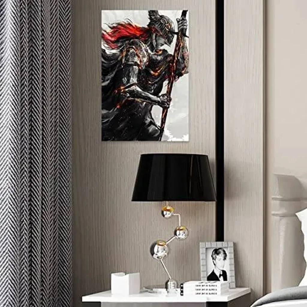 ALAYRA Elden Ring Gaming Poster Malenia Canvas Print Collection Gift for Game Fans 12x18 Inch Unframed 01 - Image 4