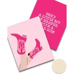 ALAYRA Extra Large Unframed Pink Preppy Cowgirl Wall Art Prints Set of 2, Premium Quality 16x20in Canvas Dorm Posters, Trendy Coastal Wall Prints Decor Aesthetic, Roommate Gift for College Girls 01