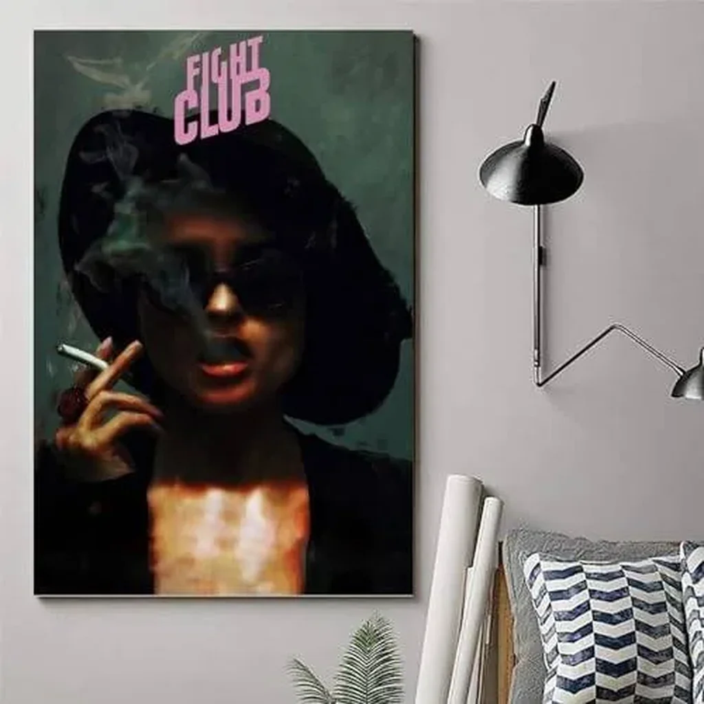 ALAYRA Fight Club Movie Art Poster Posters 3 Pcs Canvas Posters Room Aesthetic Festival Gift Family Bedroom Decor Wall Art Home 12x18inch(30x45cm) Unframe-style-4 01 - Image 5
