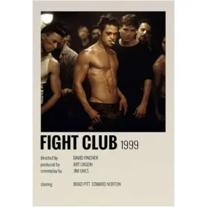 ALAYRA Fight Club Movie Posters Crime mystery movie 12x18 Unframed 01