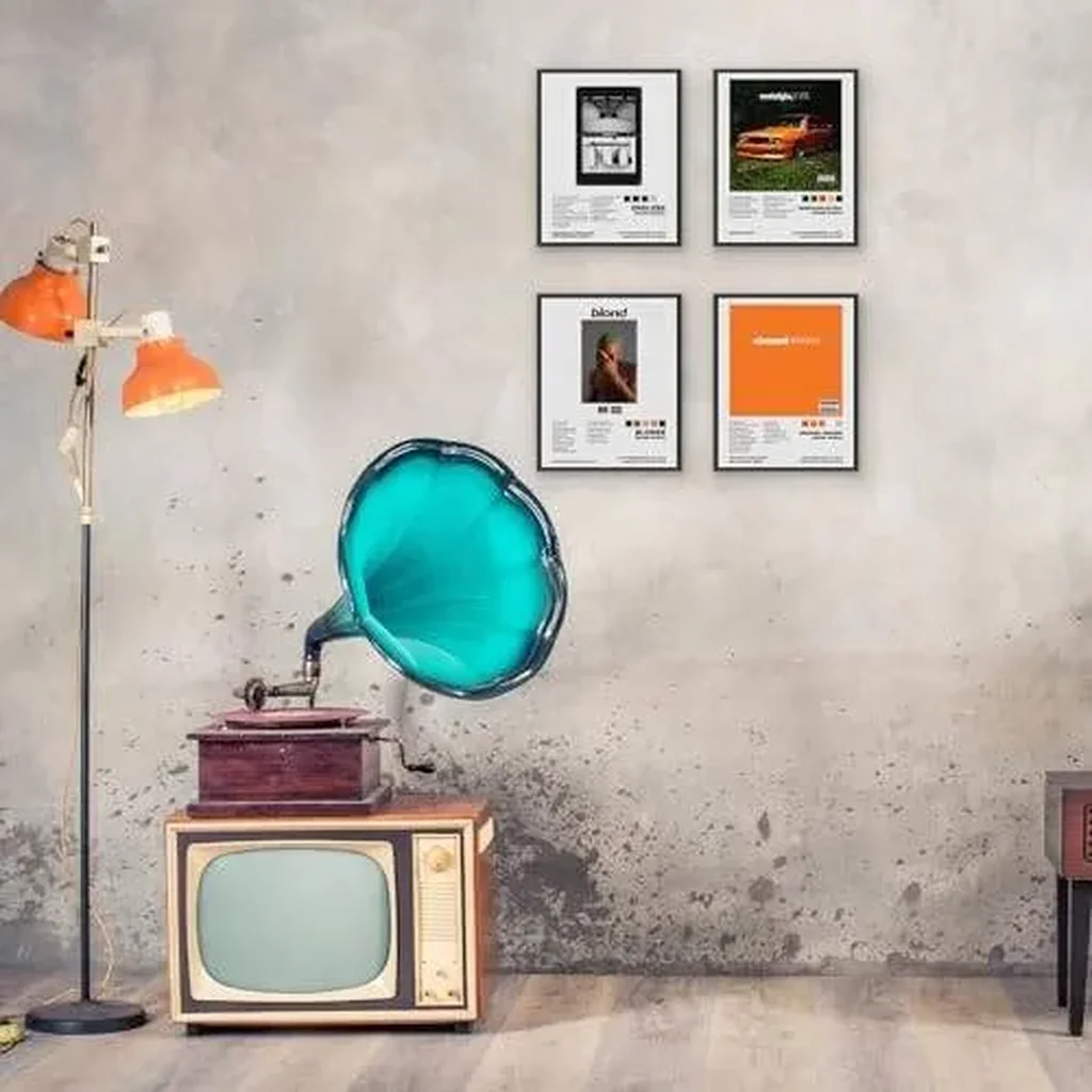 ALAYRA Frank Ocean Album Cover Posters Set of 4 Music Posters for Room Aesthetic Canvas Wall Art for Teens Room Decor (11"x14" UNFRAMED) 01 - Image 3