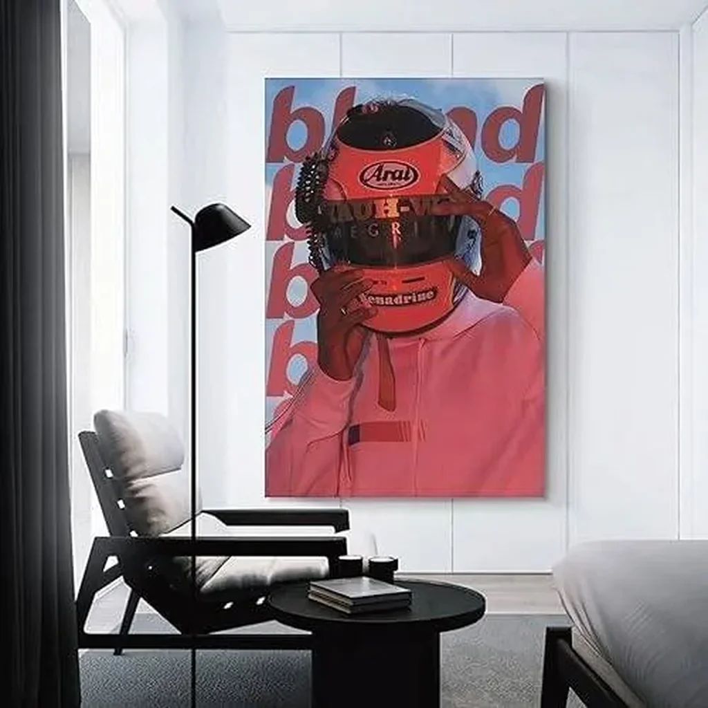 ALAYRA Frank Ocean POSTER Hype Beast Music Cover Poster Canvas Poster Bedroom Decoration Landscape Office Valentine's Birthday Gift Unframe-style12x18inch(30x45cm) 01 - Image 2