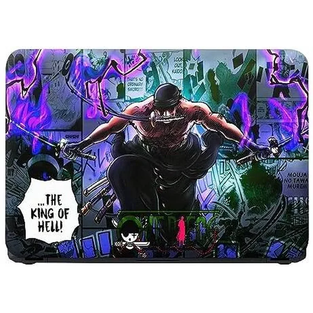 ALAYRA Full Body Laptop Skin Upto 15.6 inch Sticker Compatible for Dell/HP/Lenovo/Acer/Sony All Laptop Size Upto 14 to 15.6 Inch - The King of Hell Anime 01 - Image 4
