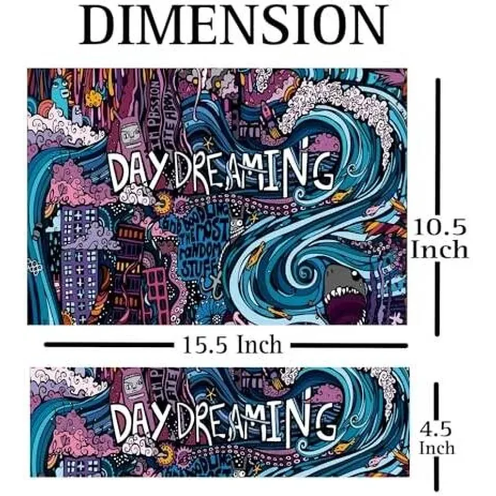 ALAYRA Full Laptop Skin Bubble-Free HD Quality Sticker for Laptops Upto 15.6" Compatible with Apple/Dell/HP/Lenovo/Acer/Asus/Sony (Dustproof, Waterproof, Scratchproof, Reusable) - Day Dreaming FLBK1 0 - Image 2