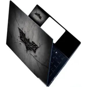 ALAYRA Full Laptop Skin Stickers HD Quality Sticker for Laptops Upto 15.6" (Dustproof, Waterproof, Scratchproof, Reusable) - Batman BK FL Ron 01