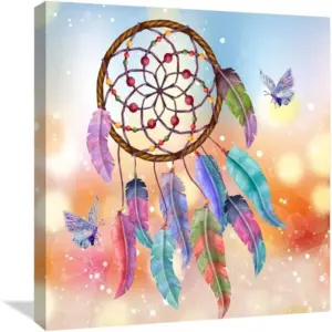 ALAYRA Galaxy Star Canvas Wall Art Picture Poster Print Aesthetic Canvas Wall Hanging Poster Stretched And Framed Canvas Art Abstract Home Wall Decoration for Farmhouse Living Room 01