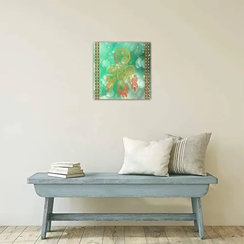 ALAYRA Galaxy Star Canvas Wall Art Picture Poster Print Contemporary Canvas Wall Artwork Poster Framed Canvas Art Modern Home Wall Decorations for Kitchen Farmhouse Ready to Hang 01 - Image 2