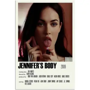 ALAYRA Geataych Jennifers Body Posters, Posters For Room Aesthetic 90S, Canvas Wall Art For Living Room Decor Aesthetic Vintage Posters & Prints Bedroom Preppy Girls Decorations Unframed 12x18 inches