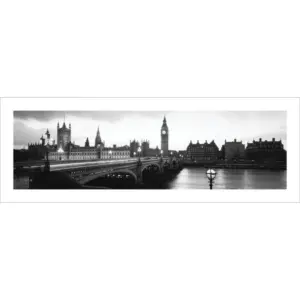 ALAYRA Generic Art Prints, Multi-Colour, 33 x 95 cm 01