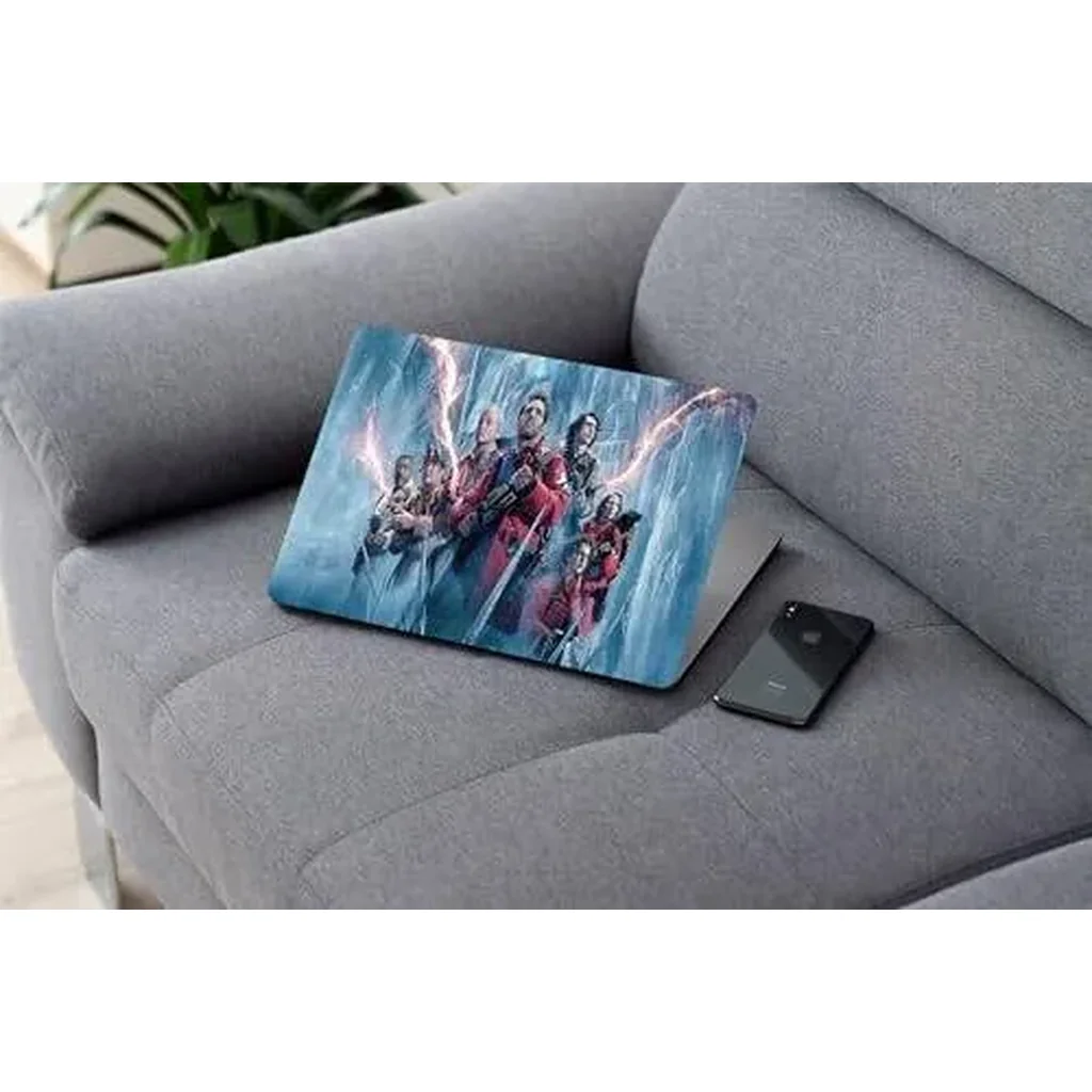 ALAYRA Ghostbusters Frozen Empire Movie Cast, Laptop Skin Sticker Decal, 13.3 14 15 15.4 15.6 Inch Laptop Universal Vinyl Skin Sticker Cover, Dustproof, Waterproof, Decal Protector With Free 2 Wrist P - Image 2