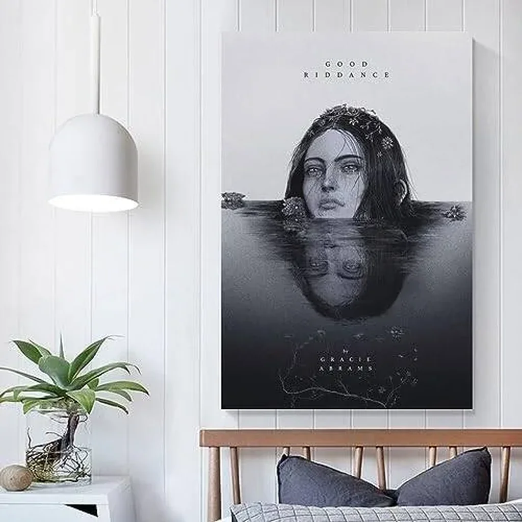 ALAYRA Gracie Abrams Good Riddance 2 Canvas Poster Bedroom Decoration Landscape Office Valentine's Birthday Gift Unframe-style12x18inch(30x45cm) 01 - Image 3