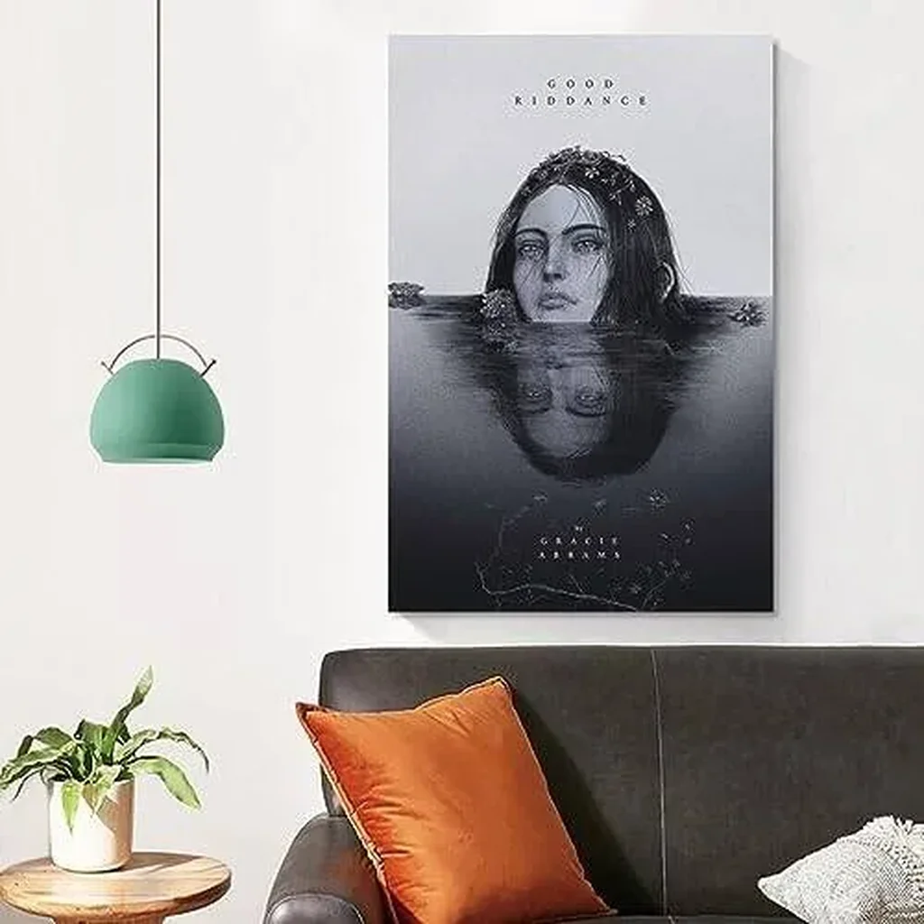 ALAYRA Gracie Abrams Good Riddance 2 Canvas Poster Bedroom Decoration Landscape Office Valentine's Birthday Gift Unframe-style12x18inch(30x45cm) 01 - Image 4
