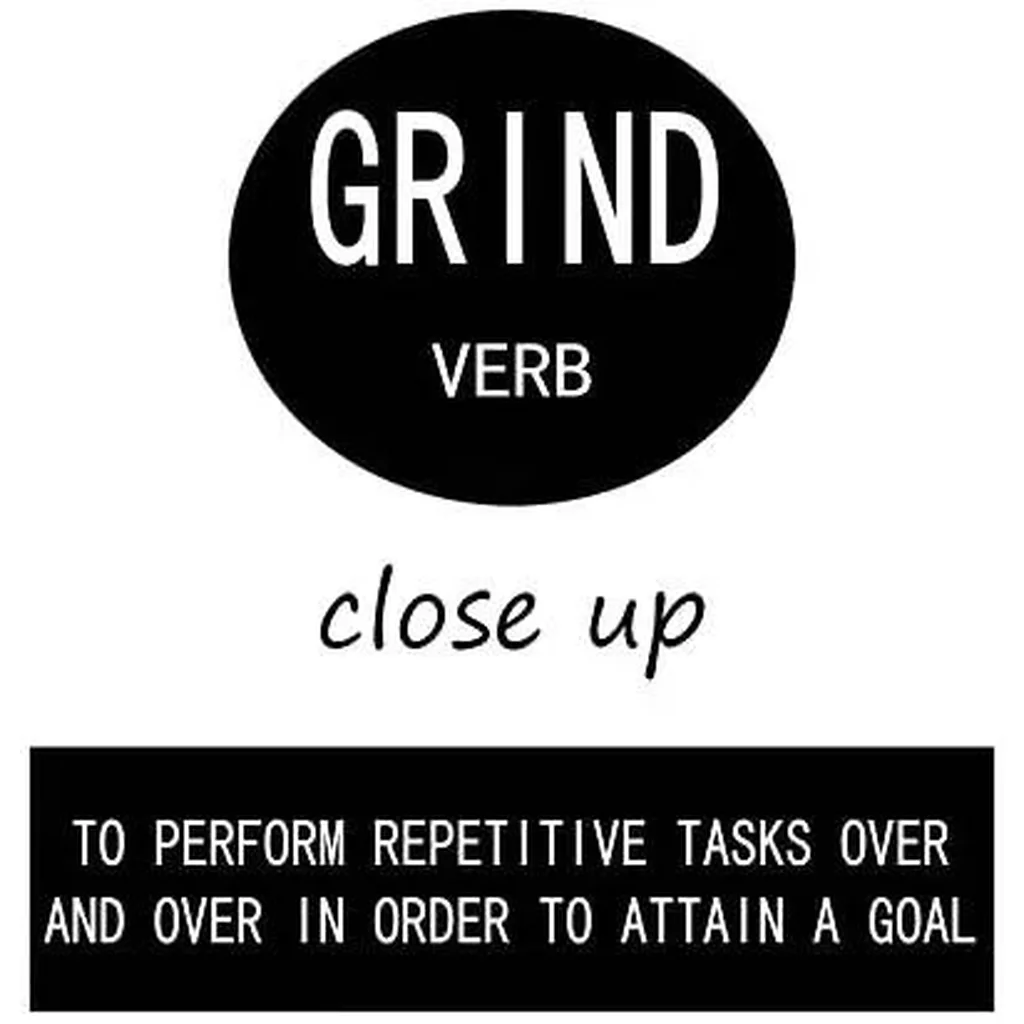 ALAYRA Grind Verb Motivational Posters Inspirational Wall Art Picture Printed Stretched and Framed for Bedroom Wall Art Modern Home Decor Canvas Painting Artwork Ready to Hang 12''W x 18''H 01 - Image 2