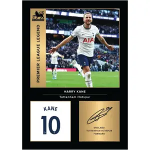 ALAYRA Harry Kane Signed A4 Printed Photo Picture Display Gift For Tottenham Fans Digitally Reproduced Signature Unframed 01