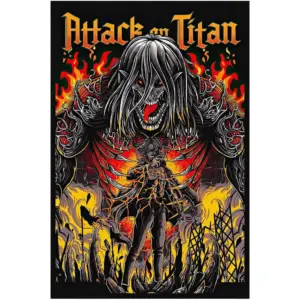 ALAYRA Henidim Attack on Titan poster Anime Room Decor Aesthetic Anime Posters, Anime Stuff for Bedroom, 1pcs Anime Wall Decor for Anime Wall Art, 12"x18"Unframed, Cute Manga and Anime Wall Collage 01
