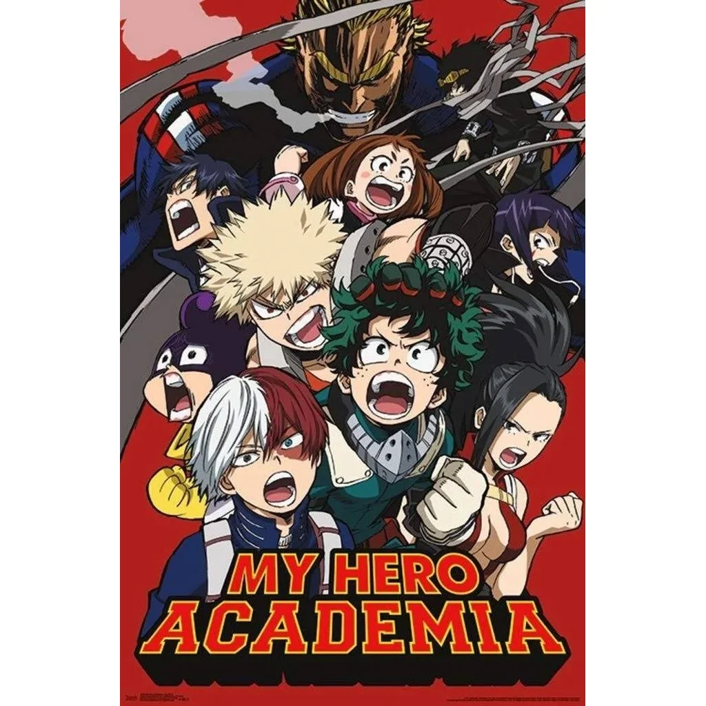 ALAYRA Hero Academia-Key Art 2 Wall Poster, 22.375 in x 34 in, Unframed Version 01 - Image 2