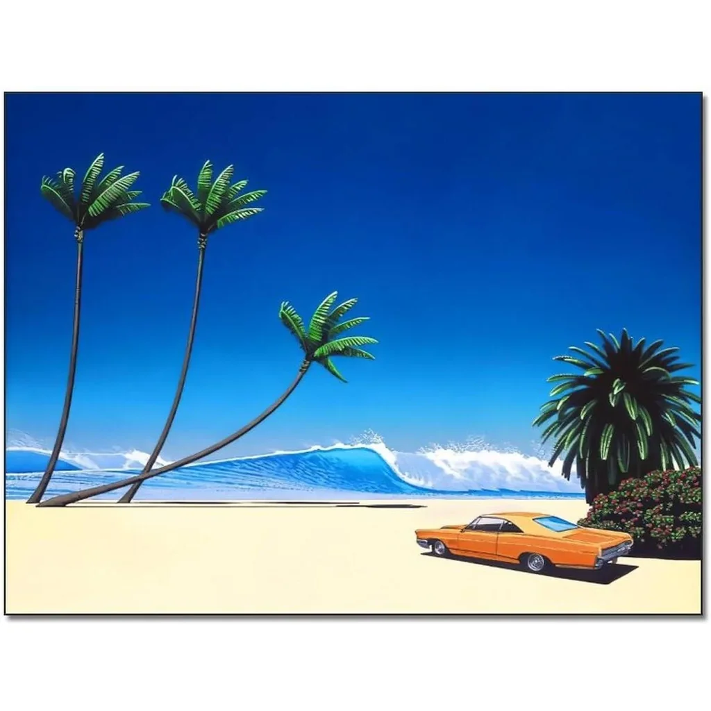 ALAYRA Hiroshi Nagai by Triple Tree Vaporwave Aesthetic Surreal Poster Urban Art Canvas Print Gift Canvas Painting Wall Art Poster for Bedroom Living Room Decor 16x20inch(40x51cm) Unframe-style-1 01