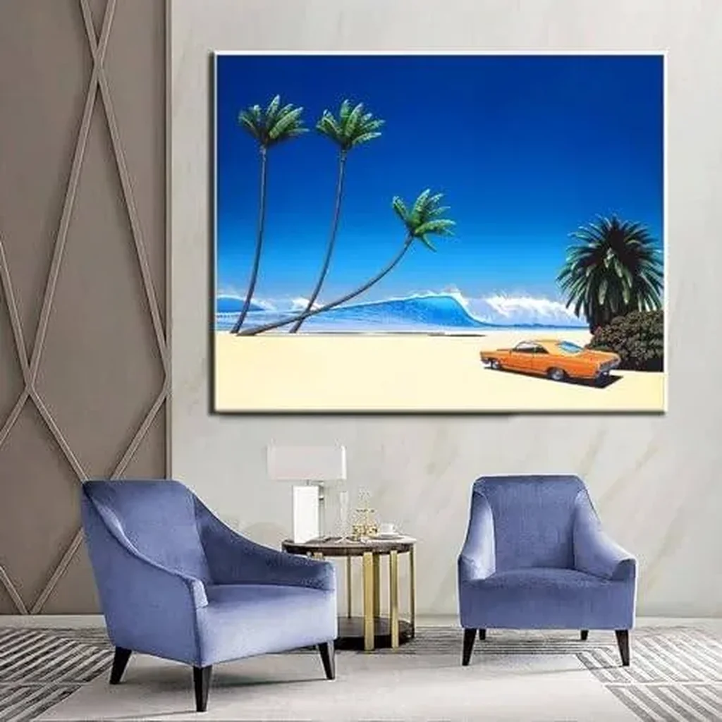 ALAYRA Hiroshi Nagai by Triple Tree Vaporwave Aesthetic Surreal Poster Urban Art Canvas Print Gift Canvas Painting Wall Art Poster for Bedroom Living Room Decor 16x20inch(40x51cm) Unframe-style-1 01 - Image 2