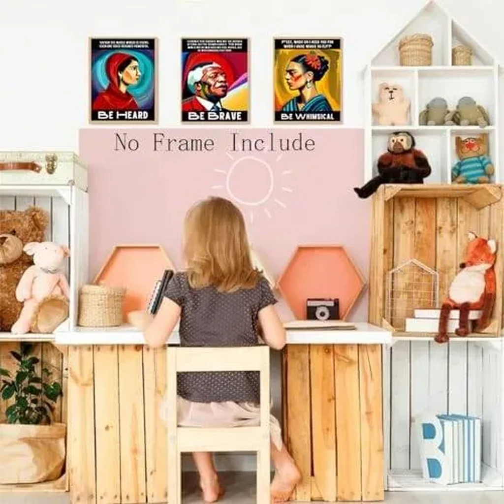 ALAYRA History classroom decoration, History Posters to Inspire, Celebrity Quote Poster, Influential People Teaching Resources and Classroom DecorationHistory Classroom Decorations, Set of 6 (8"X10")N - Image 4