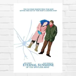 ALAYRA Hollywood Movie Eternal Sunshine of the Spotless Mind Movie Poster(12 x 18 Inch) for Room & Office Home wall Decoration Bedroom Living Gift Painting sticker wallpaper Boys Girls Hostel.. 01