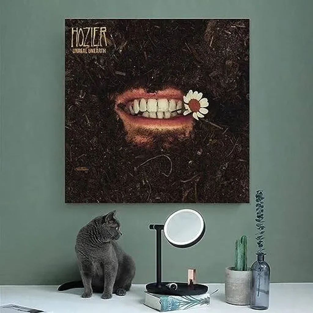 ALAYRA Hozier Unreal Unearth Canvas Poster Bedroom Decoration Landscape Office Valentine's Birthday Gift Unframe-style12x12inch(30x30cm) 01 - Image 3