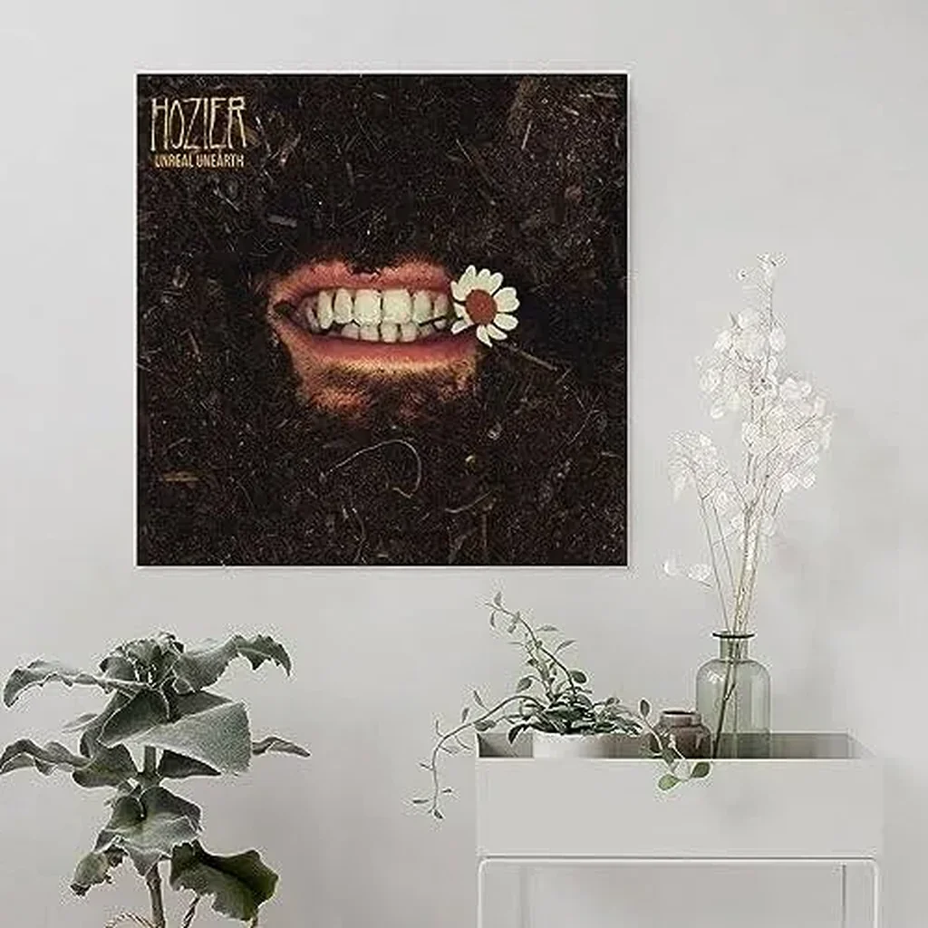 ALAYRA Hozier Unreal Unearth Canvas Poster Bedroom Decoration Landscape Office Valentine's Birthday Gift Unframe-style12x12inch(30x30cm) 01 - Image 4