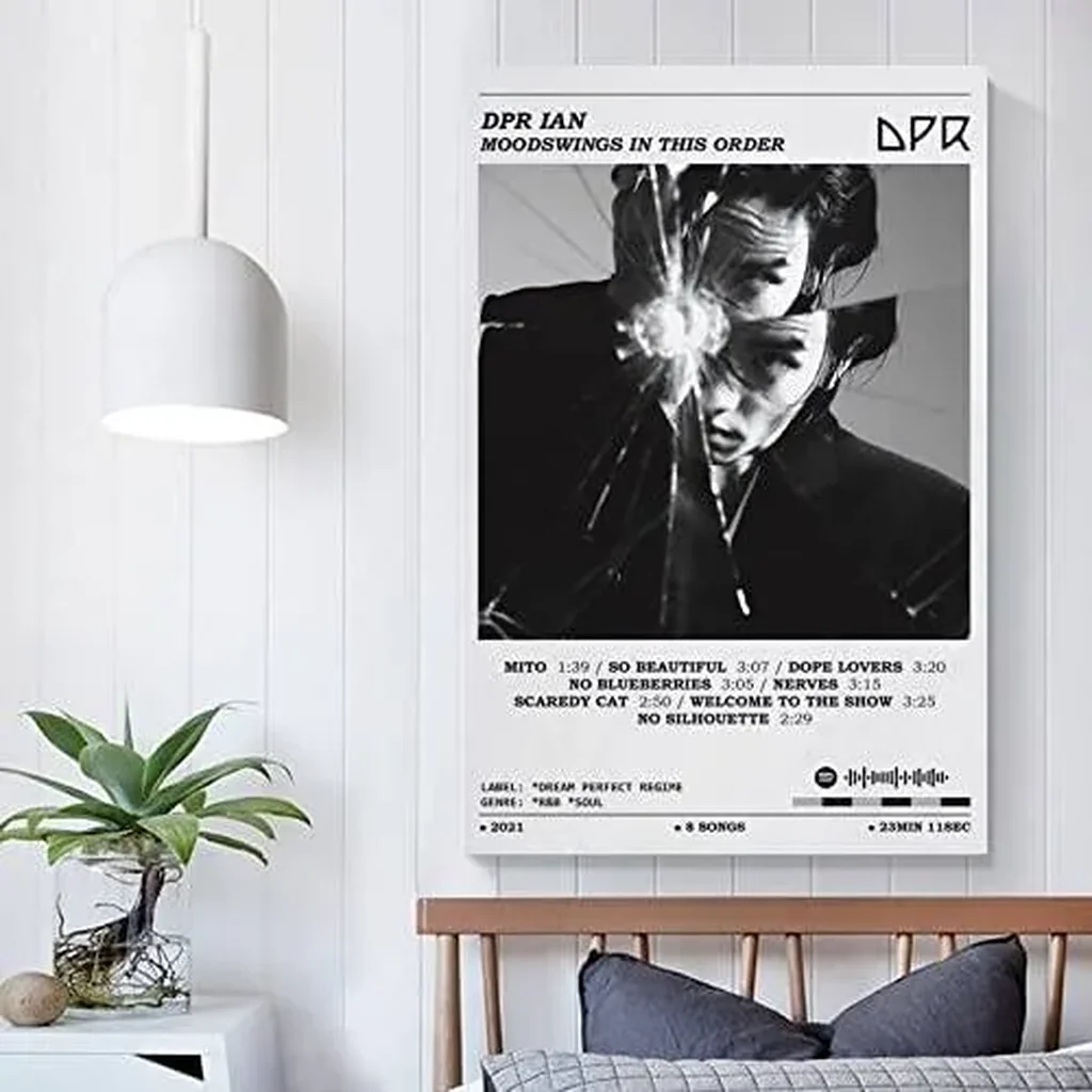 ALAYRA Ian Moodswings In This Order Canvas Poster Bedroom Decoration Landscape Office Valentine's Birthday Gift Unframe-style12x18inch(30x45cm) 01 - Image 3