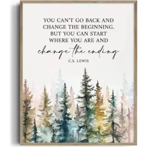 ALAYRA Inspirational Wall Art Office Wall Art for Office - Unframed 11x14 Print - Inspirational Wall Decor, Inspirational Quotes Wall Art, Quotes Wall Decor, Motivational Wall Art, Inspirational Poste