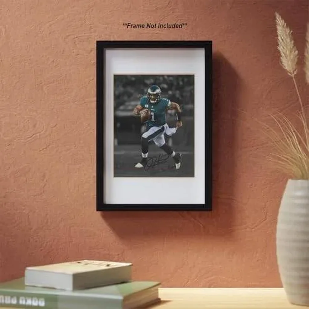 ALAYRA Jalen Hurts Signed Photo Autograph Print Wall Art Home Decor 01 - Image 4