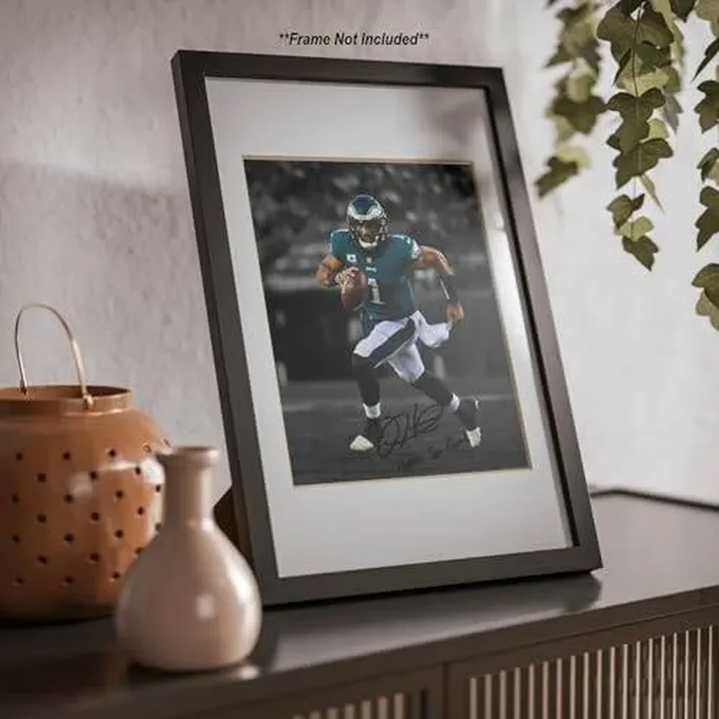 ALAYRA Jalen Hurts Signed Photo Autograph Print Wall Art Home Decor 01 - Image 5