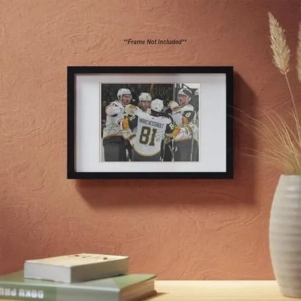 ALAYRA Jonathan Marchessault William Karlsson Reilly Smith Signed Photo Autograph Print Wall Art Home Decor 01 - Image 4