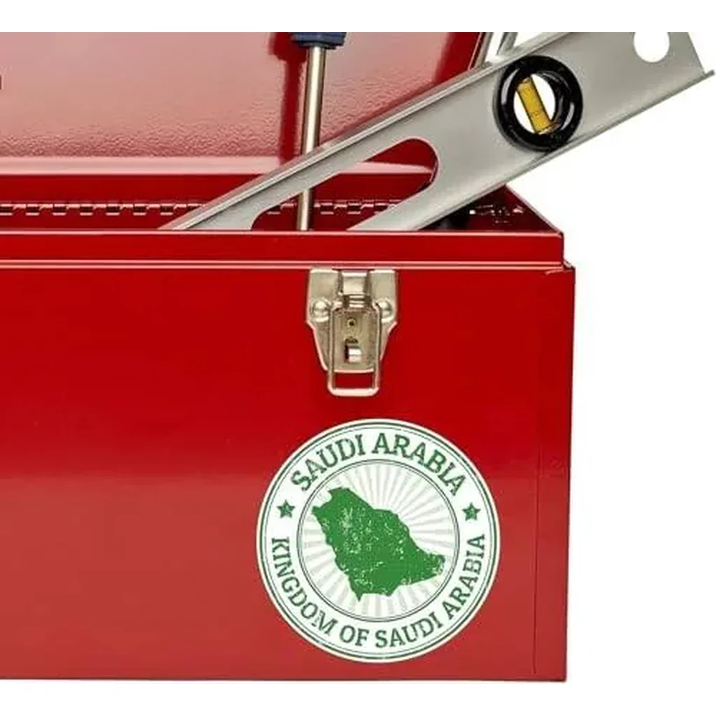 ALAYRA Kingdom of Saudi Arabia Vinyl Sticker Set of 2 Decals (10W x 10H cm) for Laptops, Cars, Bikes, and Luggage 01 - Image 3