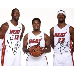 ALAYRA Kyle Lowry Jimmy Butler Bam Adebayo Signed Photo Autograph Print Wall Art Home Decor 01