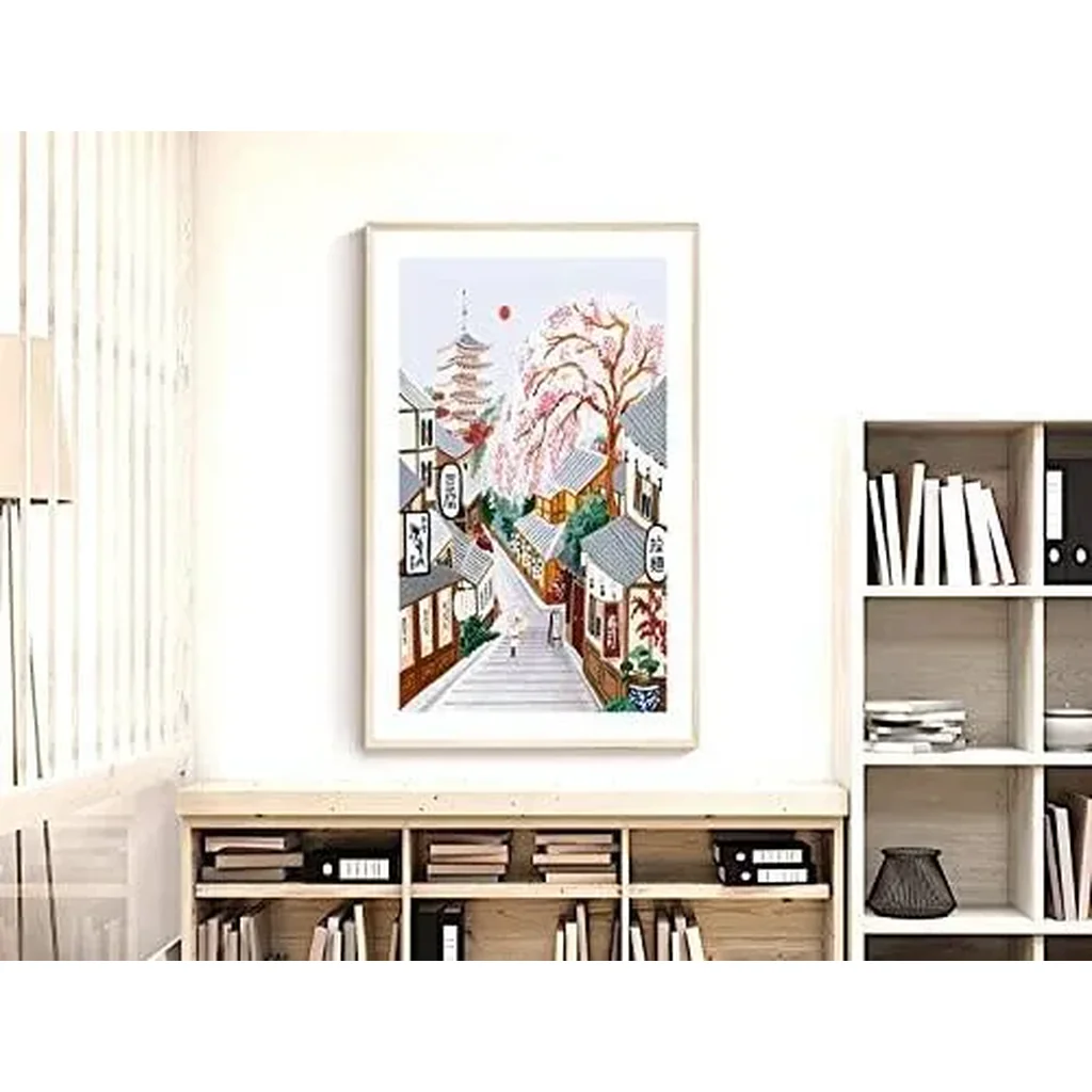 ALAYRA Kyoto Art Print, Japan Travel Poster, Kyoto Poster, Japanese Print, Japan Print, Travel Print, Travel Poster, Housewarming Gift, Wall Decor, Home Decor (Unframed) (16x24 in) 01 - Image 4