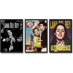 ALAYRA Lana Del Rey Poster Album Cover Posters for Room Aesthetic Canvas Wall Art Print Modern Family Bedroom Decor Posters 12x18inch(30x45cm) 01