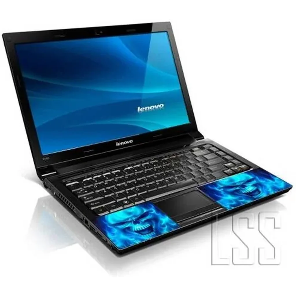 ALAYRA Laptop 15 15.6 Skin Cover with Colorful Blue Monster Pattern for HP Dell Lenovo Apple Asus Acer Compaq - Fits 13.3" 14" 15.6" 16" (2 Wrist Pads Free) 01 - Image 4
