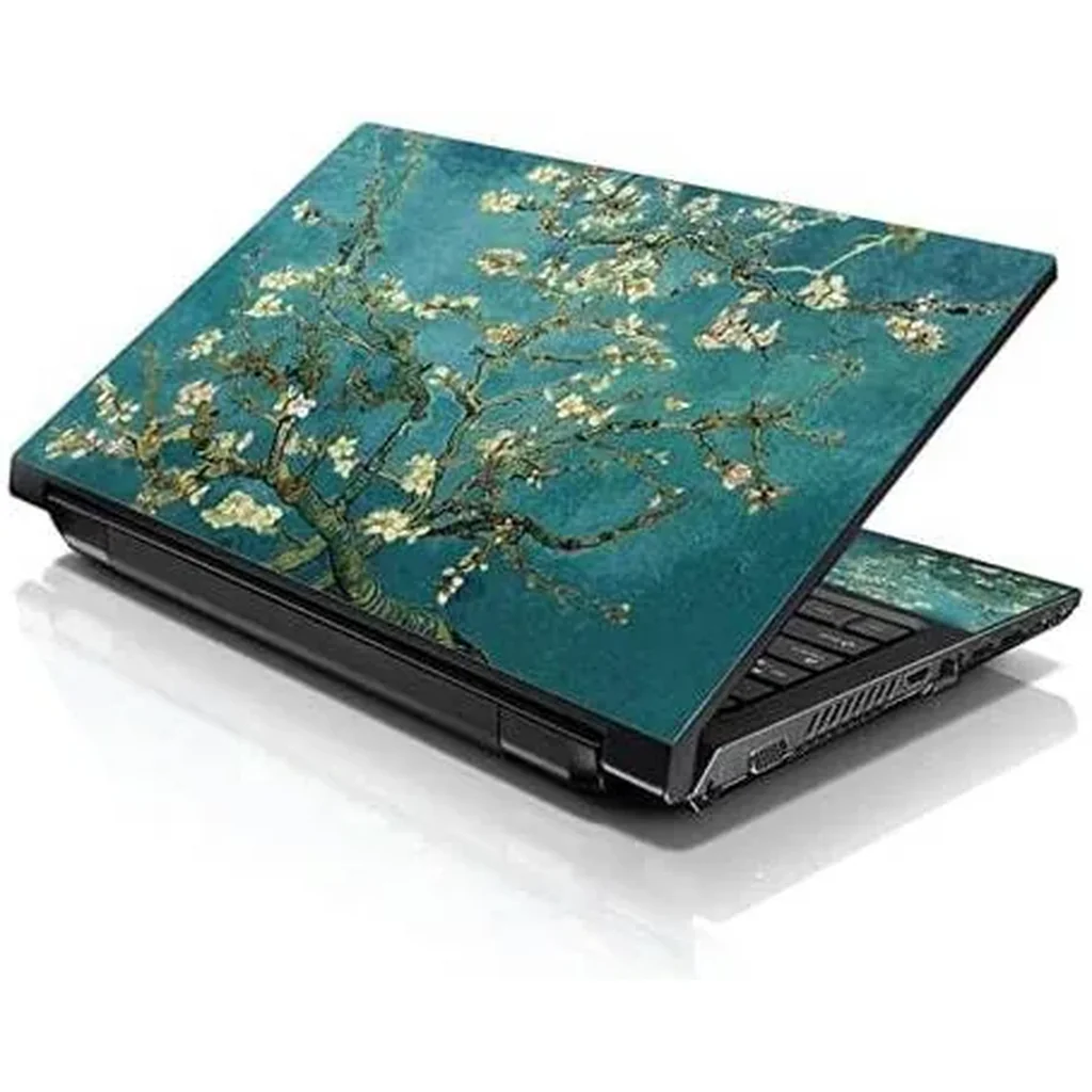 ALAYRA Laptop 15 15.6 Skin Cover with Colorful Dinosaurs Pattern for HP Dell Lenovo Apple Asus Acer Compaq - Fits 13.3" 14" 15.6" 16" (2 Wrist Pads Free) 01