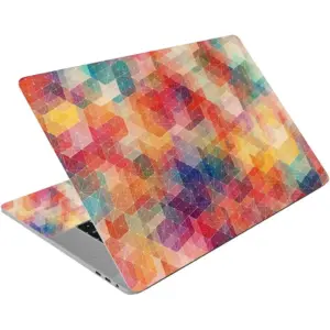 ALAYRA Laptop Notebook Skin Sticker Cover Decal Fits 12 13 13.3 14 15 15.4 15.6 inch Laptop Protector Notebook PC Easy to Apply, Remove and Change Styles (Colorful Grid) 01