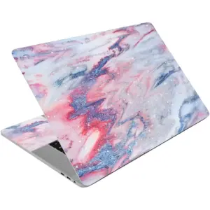 ALAYRA Laptop Notebook Skin Sticker Cover Decal Fits 12 13 13.3 14 15 15.4 15.6 inch Laptop Protector Notebook PC Easy to Apply, Remove and Change Styles (Colorful Marble) 01